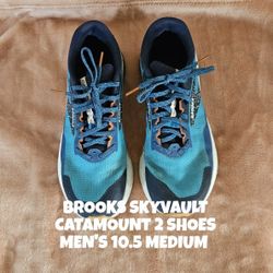 BROOKS SKYVAULT CATAMOUNT 2 SHOES, MEN'S 10.5M
