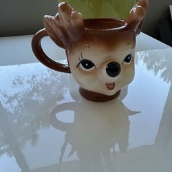 Pottery Barn Reineeer Mug