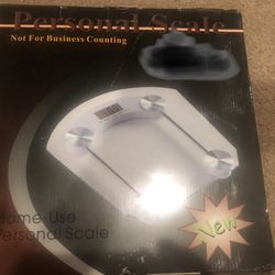 Brand New glass Bathroom Scale