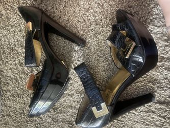 Michael Kors Black Heels 