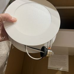 LED Can Lights 6”  (Have 6 brand new) Freelicht