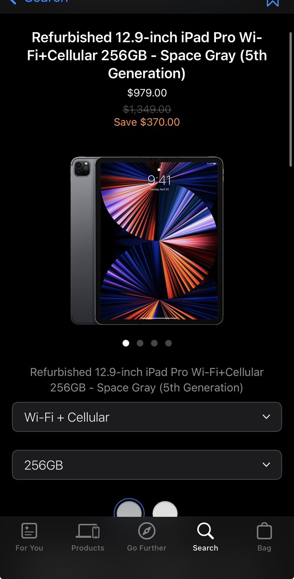 Apple Tablet 12.9 Inch
