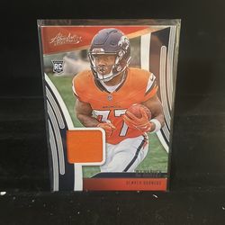 RJ HARVEY patch card