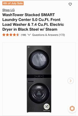 NEW STACKABLE LG ELECTRIC