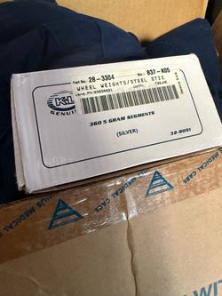 Wheel weights/ steel