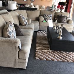 Beige Sectional  