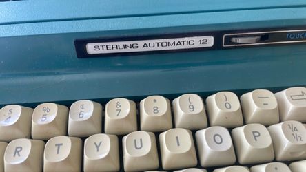 Sterling Automatic 12 Typewriter