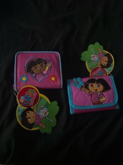 dora and elmo wallets