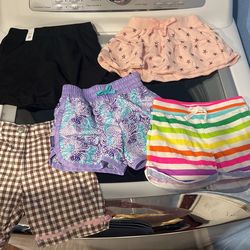 2T Girls Shorts And Skirts 