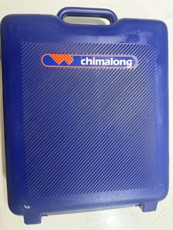 Woodstock Chimalong Blue Case & 8 Aluminum Tubes Only - For Parts/Replacement