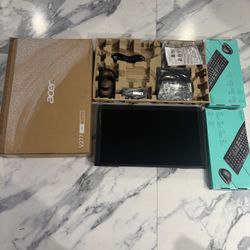 Un Escrin De 27” Y Dos Teclados