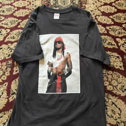 play boy carti supreme shirt black size medium 