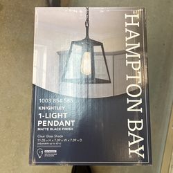Hampton Knightly 1 Light Pendant 