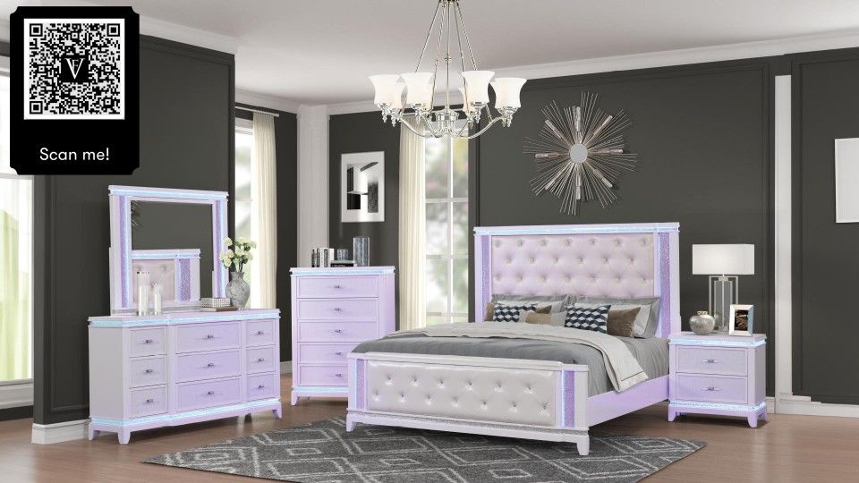 King Bedroom Set 4pc