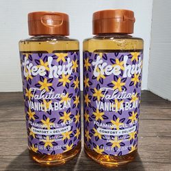2 Pack - Tree Hut Tahitian Vanilla Bean Foaming Body Gel Wash 18 oz