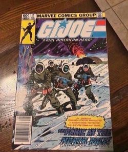 Bronze Age (1982) GI Joe #2 Comic book Low print