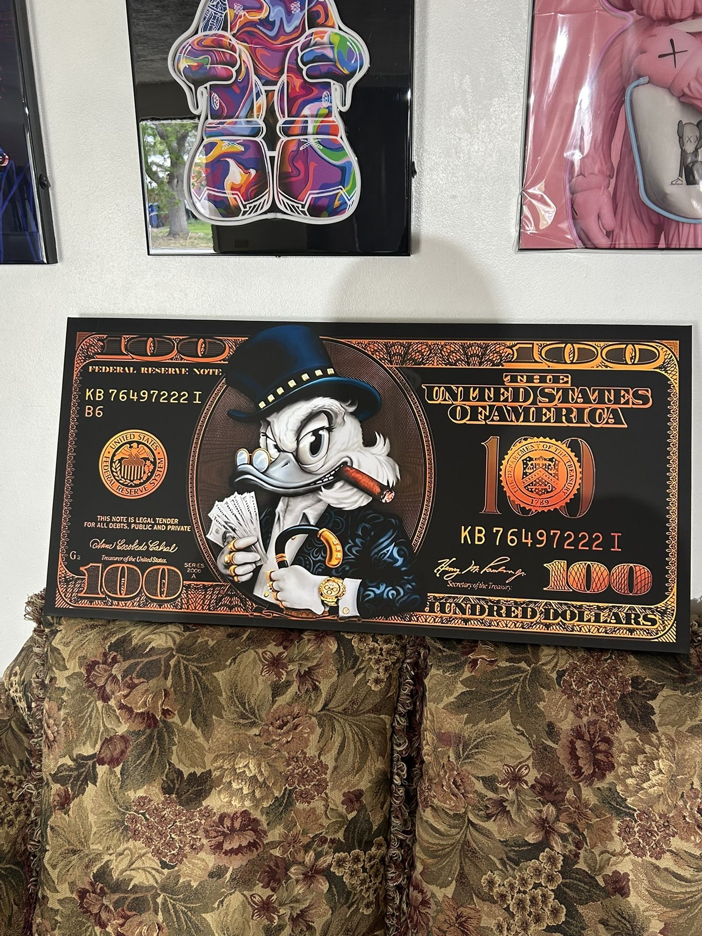 100 Dollar Bill Uncle Scrooge