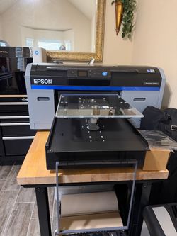 🔥 Epson SureColor F2100 DTG Printer + Lawson Silver-Jet V2 Pretreatment Machine …Complete Production Setup for Sale 🔥