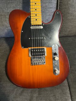 Telecaster-Style Electric Guitar Honey Burst