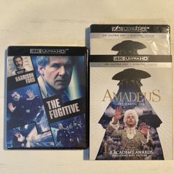 (2) Brand New 4k Movies