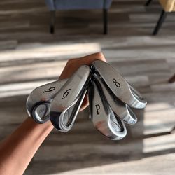 Mizuno MX-23 Irons P-6 set - newly gripped