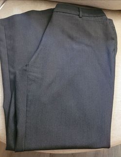 Womens Gray Dress Pants Size 12P