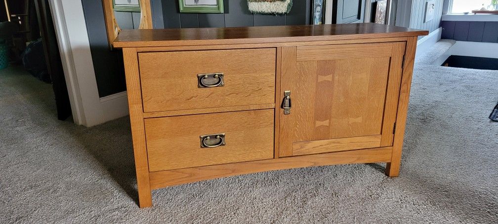 Solid Wood Console Table MCM