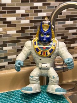 2016 Fisher-Price Imaginext Treasure Hunters Mummy King with action figure  10”