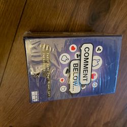 New - Comment Below board game