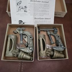 Vintage Pole Holders Heavy Duty New In Box 