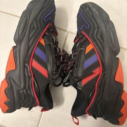 (MEN 8.5) Adidas Ozweego Zip Chinese New Year CNY Orange Black Red Purple Q47187