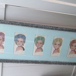 Andy Warhol Style Vintage Art Piece 