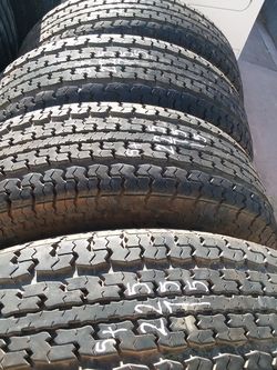 ST225 75 15 four good trailer tires $25 each