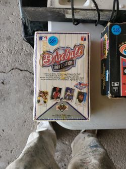 Sealed 1991 Upper Deck Baseball Cards