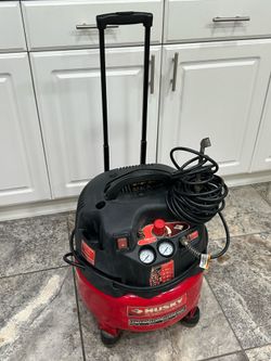 Husky 6-Gallon Portable Air Compressor (1.5 HP, 135 PSI)