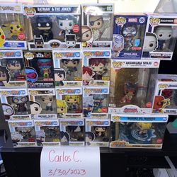 Naruto & Other Funko Pops ( Marvel etc.)