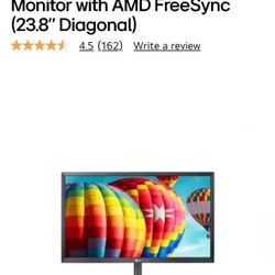 LG 24'' Class Full HD IPS LED Monitor