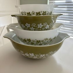 Spring Blossom Pyrex Bowls