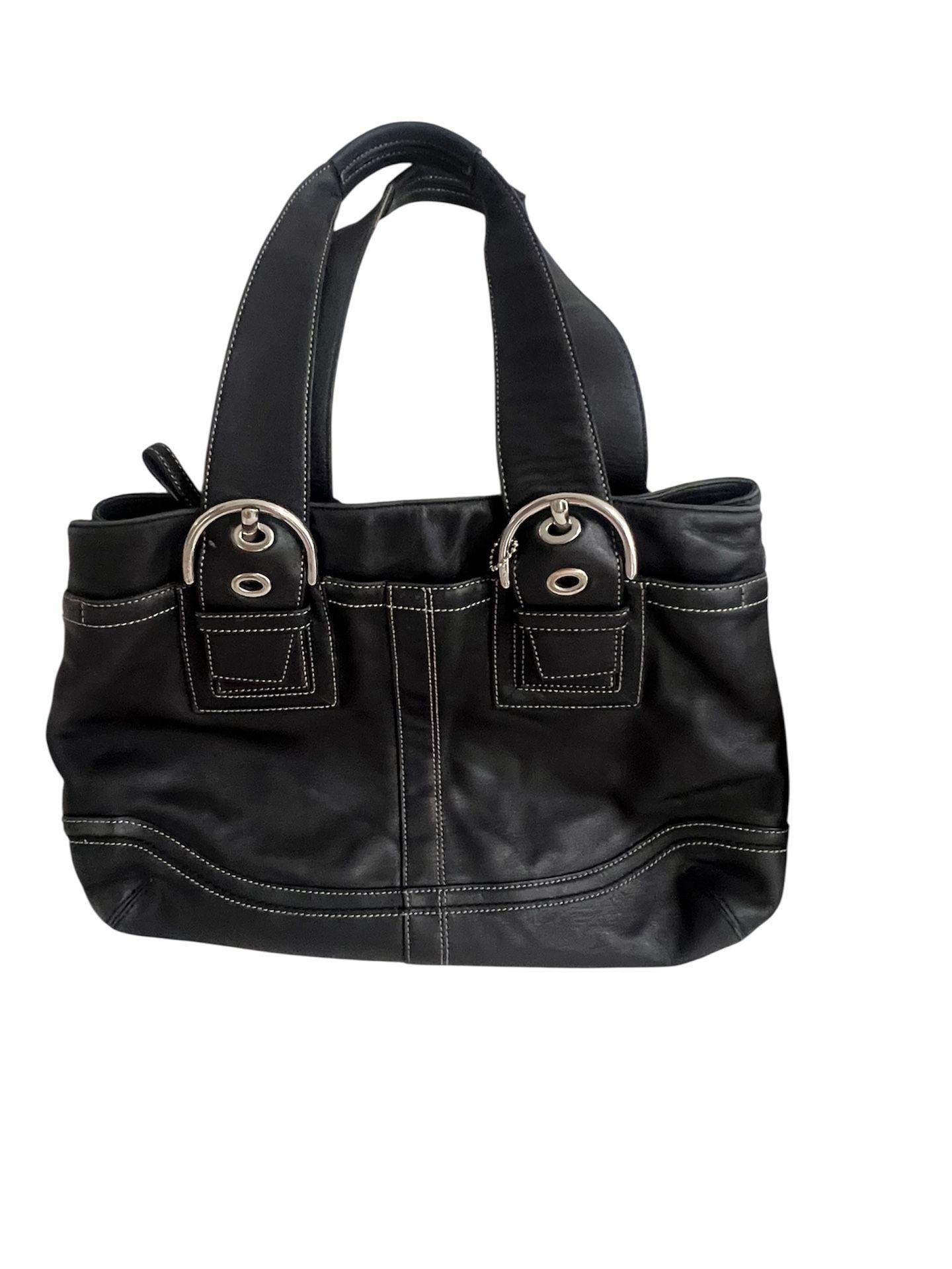 Coach Leather Shoulder Bag