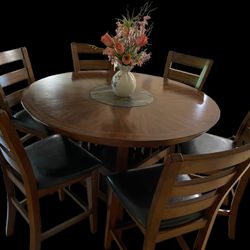 Table with six chairs