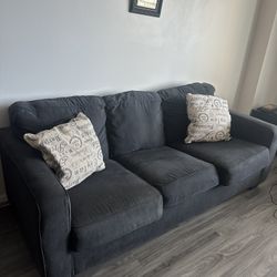 🚨 Moving Sale! Couch Set - Love seat + Sofa For $297 🚨