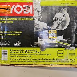 Ryobi 10in Slider Compound Miter Saw
