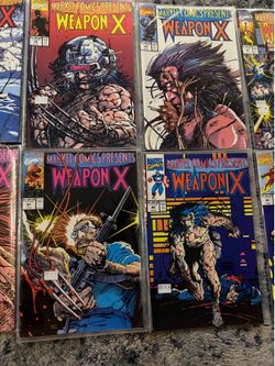 Wolverine Weapon X comics