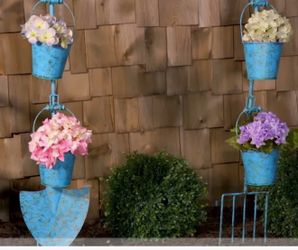 Plow And Hearth Set Of 2 Garden Tool Wall Art With Bucket Planters  Buy 1 box or full pallet