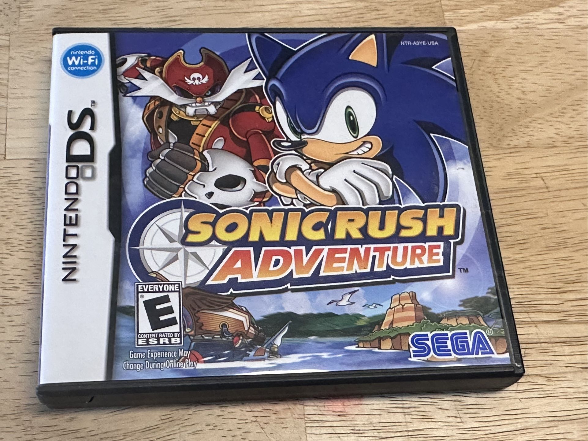 Sonic Rush Adventure Nintendo Ds Game