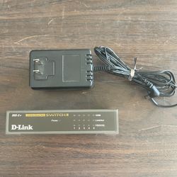 D-Link 5 Port Switch Ethernet Switch