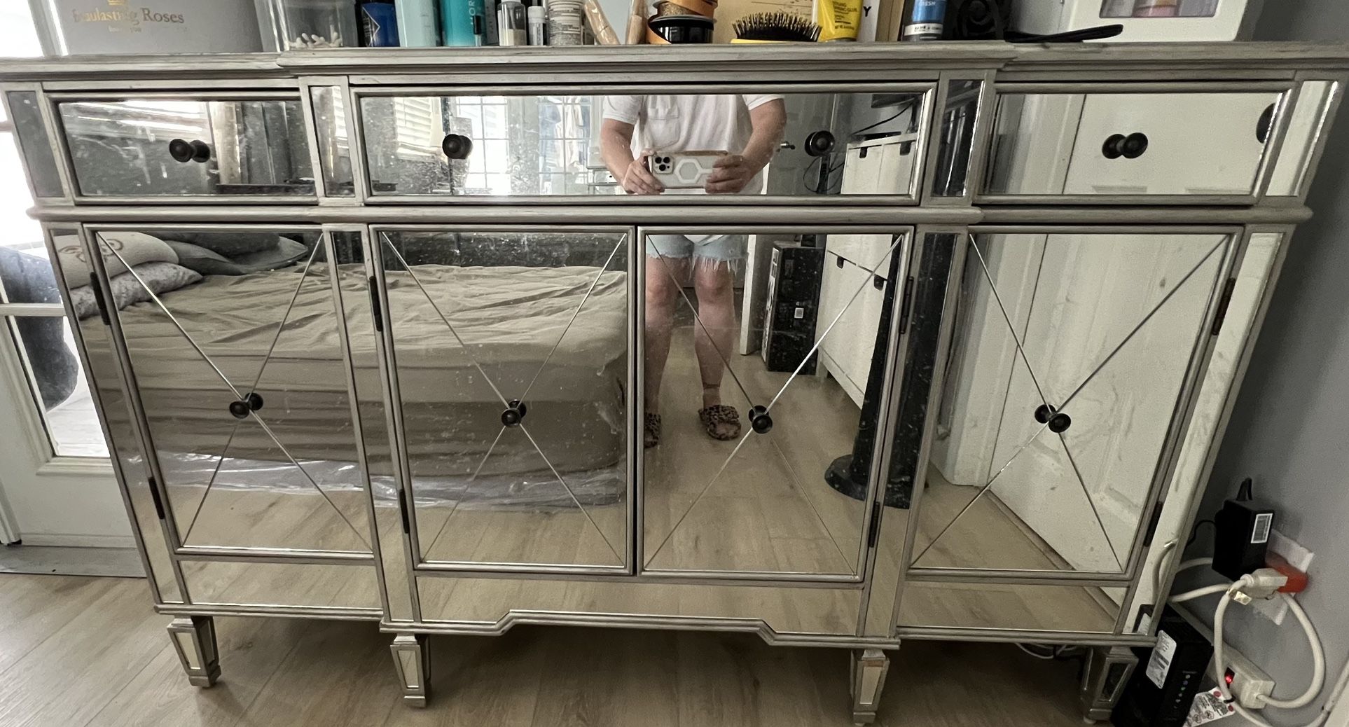 Mirrored Vanity/Console Table