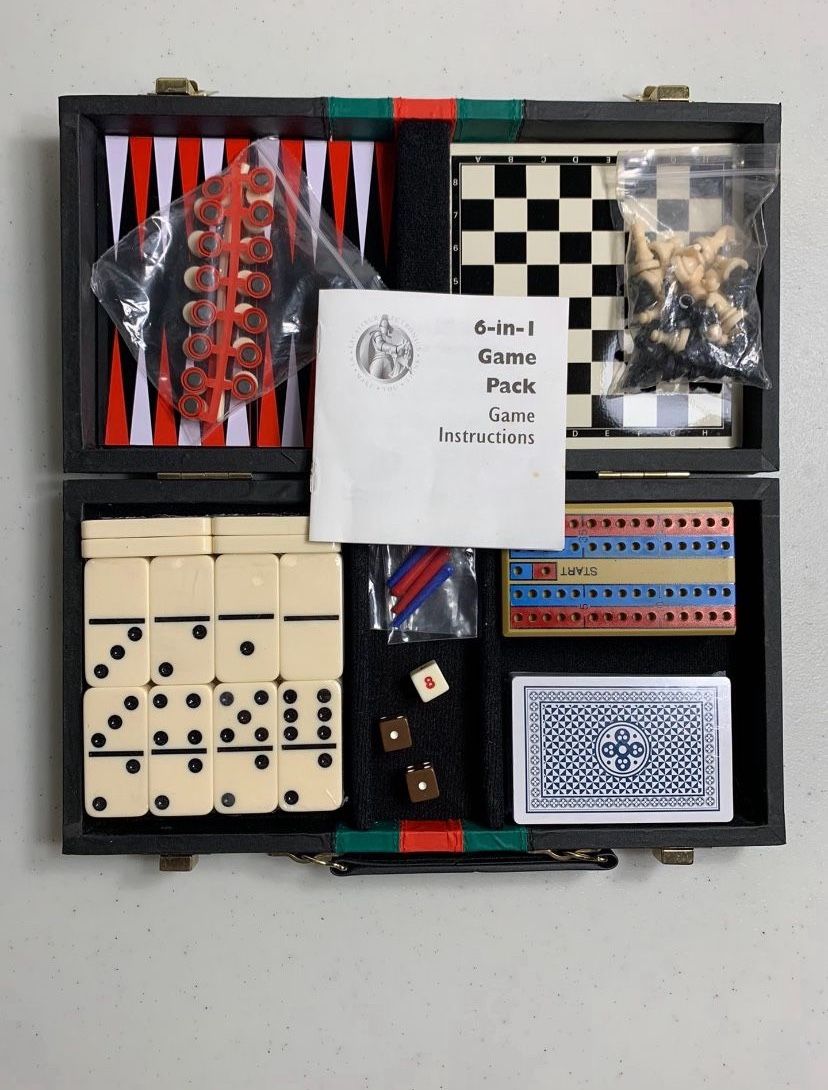 Game Pack 6 In 1 With Case