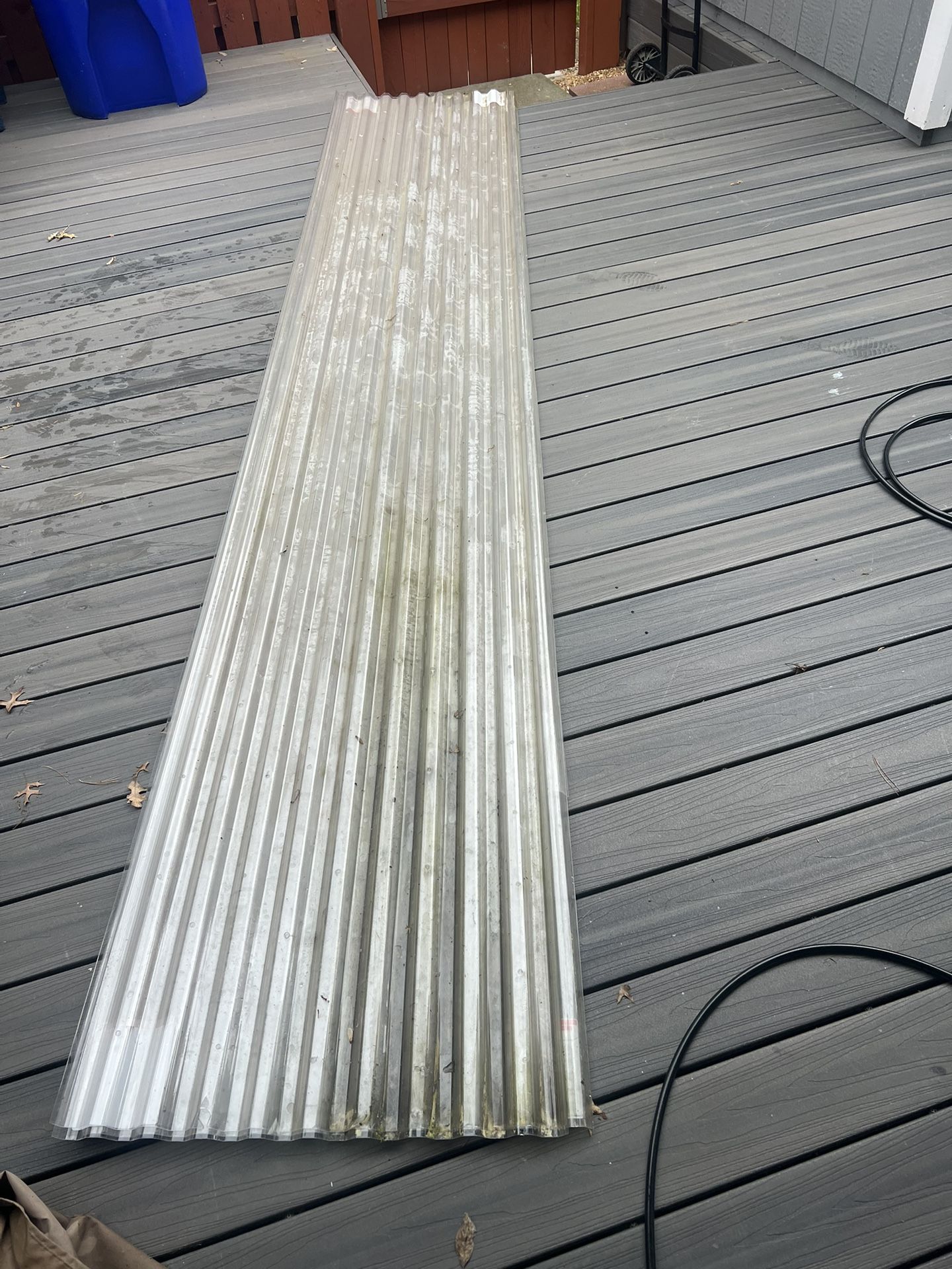 Tuftex Polycarb 26 In.x 12 feet. Polycarbonate Corrugated Panels 9 available. $20 each