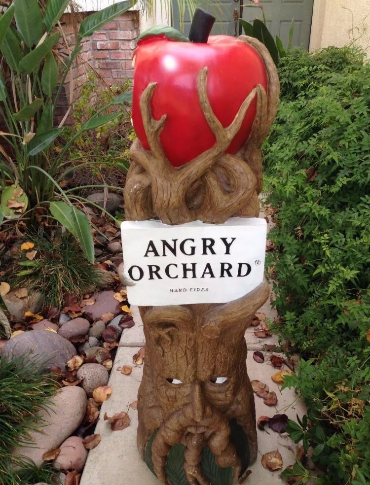 Angry Orchard 4’ Statue